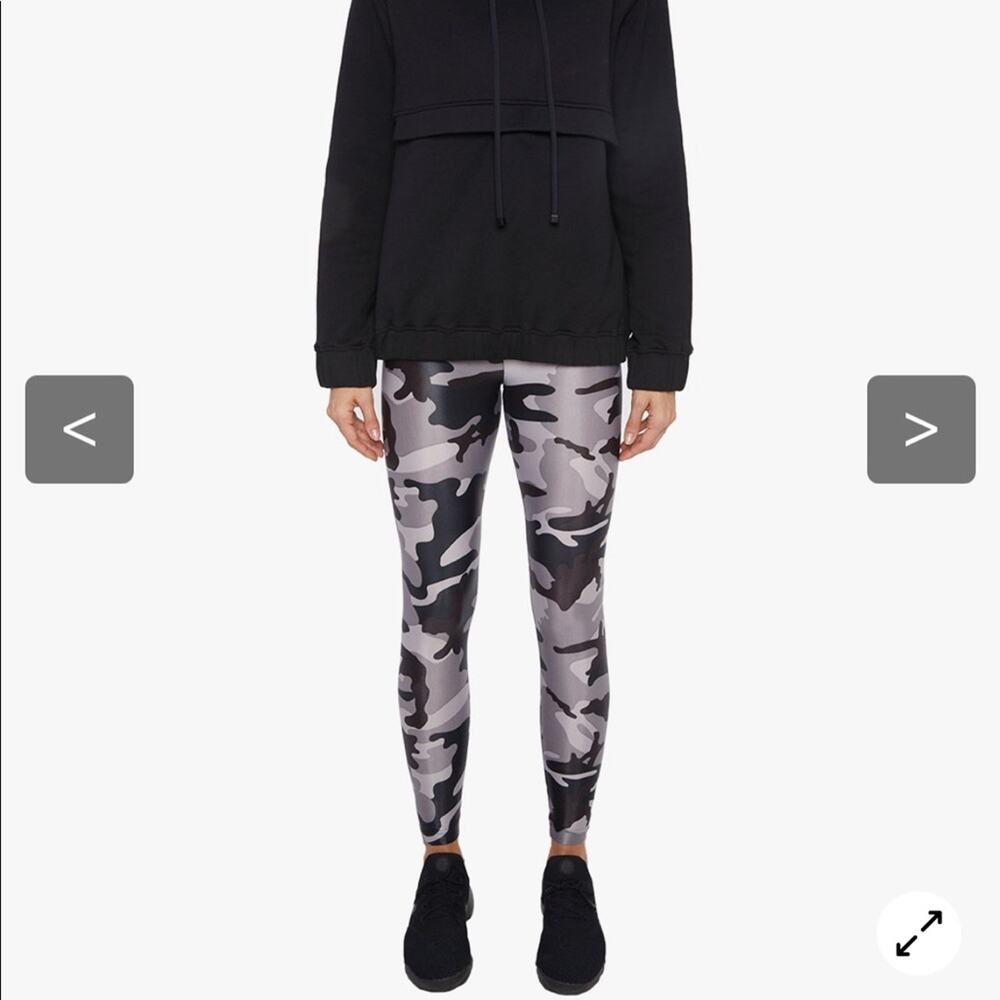 Koral Lustrous High Rise Legging- Lead Camouflage-S